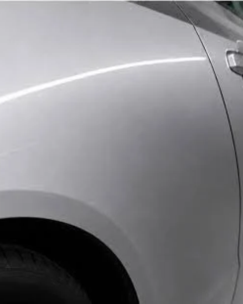 After: Big dent repair without paint